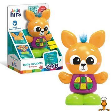 Мамалюк - Музична інтерактивна іграшка Чарівні звірята Кенгуру Kids Hits Kids Hits RT2-KH11-001