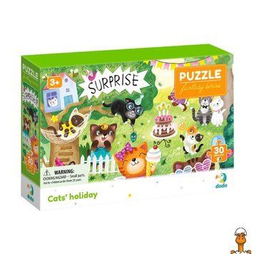 Мамалюк - Детские пазлы с котиками 30 элементов DoDo Toys DoDo Toys RT2-300417