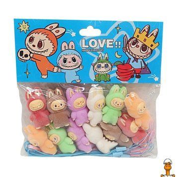 Мамалюк - Набір дитячих фігурок Labubu the Monsters Dragons 12 штук Bambi Bambi RT2-ZB-1101