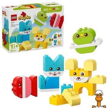 Мамалюк - Конструктор LEGO DUPLO My First Очаровательные творческие домашние любимцы 3 в 1 24 Детали ( 10477 ) LEGO A4-10477