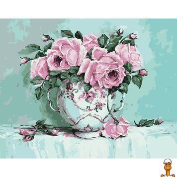 Мамалюк - Картина за номерами Трояндова свіжість 40х50 см Art Craft Art Craft RT2-10618-AC