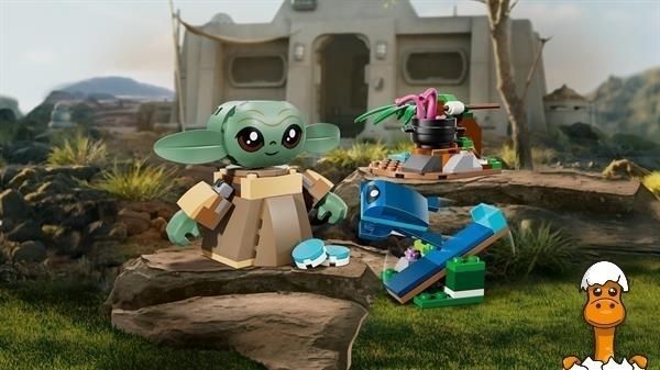Мамалюк - Конструктор LEGO Star Wars TM Сімейний будинок Ґроґу 107 Деталей (75443) LEGO A4-75443