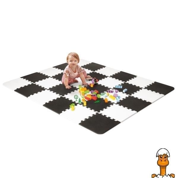 Мамалюк - Розвивальний килимок-пазл Kinderkraft Luno Black 30 ел. (KKMLUNOBLK0000) Kinderkraft A4-KKMLUNOBLK0000