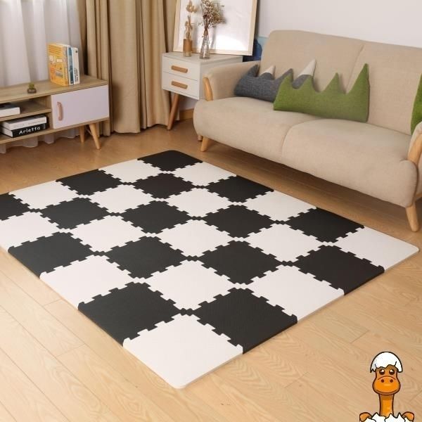 Мамалюк - Розвивальний килимок-пазл Kinderkraft Luno Black 30 ел. (KKMLUNOBLK0000) Kinderkraft A4-KKMLUNOBLK0000