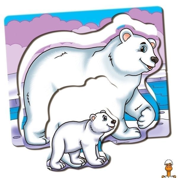 Мамалюк - Развивающая игра для детей Северные животные Энергия Плюс Энергия Плюс RT2-81121
