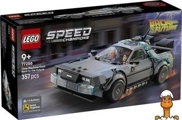 Мамалюк - Конструктор LEGO Speed Champions Часоворот із фільму &laquo;Назад у майбутнє&raquo; 357 Деталей (77256) LEGO A4-77256