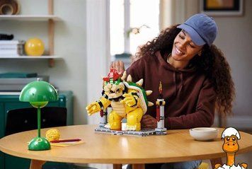 Мамалюк - Конструктор LEGO Super Heroes Могутній Боузер 2807 деталей (71411) LEGO A4-71411