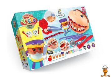 Мамалюк - Набор для лепки из теста Дантист для детей Danko Toys Danko Toys RT2-TMD-12-01U