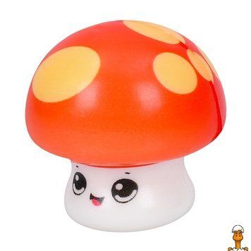 Мамалюк - Дитяча іграшка антистрес грибочок 5 см Bambi Bambi RT2-MS-4361-RED-2