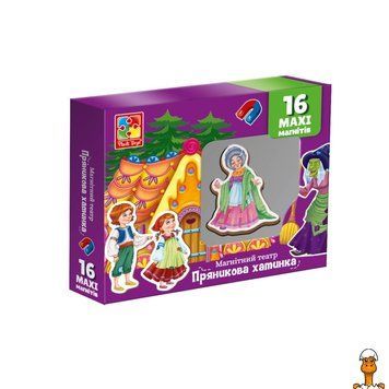Мамалюк - Настільна гра магнітний театр Пряничний будиночок Vladi Toys Vladi Toys RT2-VT3206-54