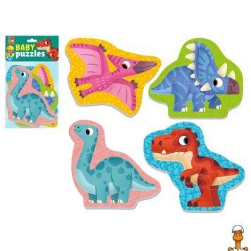 Мамалюк - Мягкие детские пазлы Динозавры Vladi Toys Vladi Toys RT2-VT1106-93