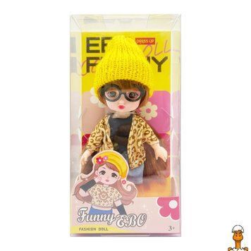 Мамалюк - Шарнирная кукла для девочек 15 см Bambi Bambi RT2-DH2368B-YELLOW-1