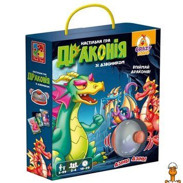 Мамалюк - Настільна гра Драконія 100 карток дзвіночок правила гри Vladi Toys Vladi Toys RT2-VT8010-12