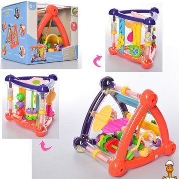 Мамалюк - Дитячий розвиваючий мультибокс з брязкальцями Bambi Bambi RT2-BA8725