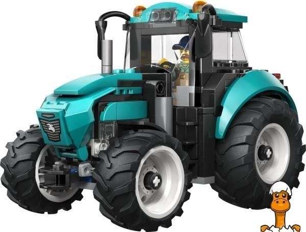 Мамалюк - Конструктор LEGO City Трактор 204 Деталі (60498) LEGO A4-60498