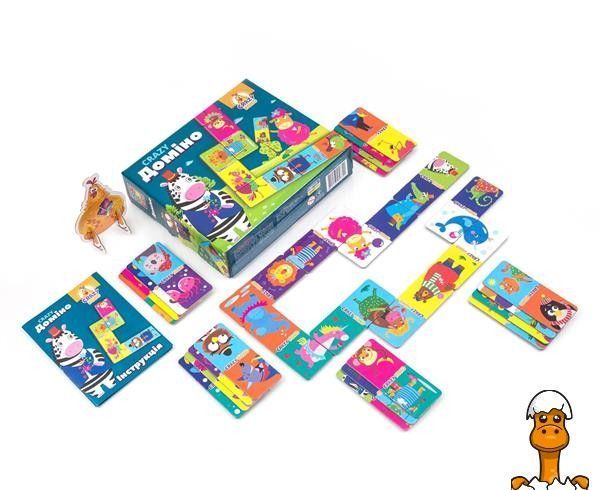 Мамалюк - Настільна гра Vladi Toys Crazy Доміно (VT8055-10) Vladi Toys A4-VT8055-10