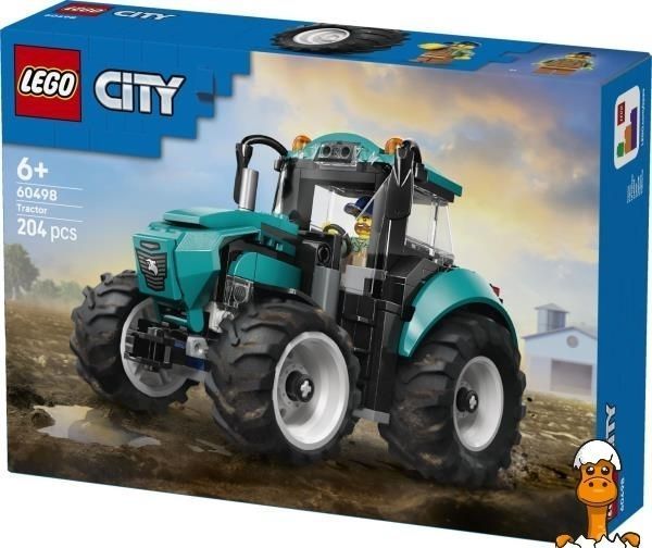 Мамалюк - Конструктор LEGO City Трактор 204 Деталі (60498) LEGO A4-60498
