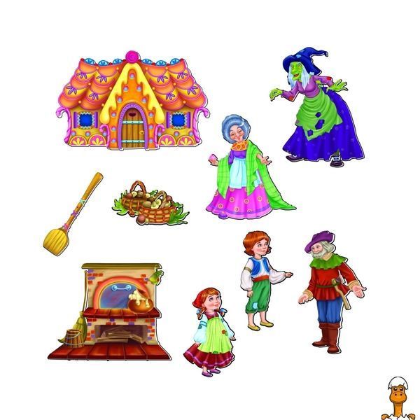 Мамалюк - Настільна гра магнітний театр Пряничний будиночок Vladi Toys Vladi Toys RT2-VT3206-54