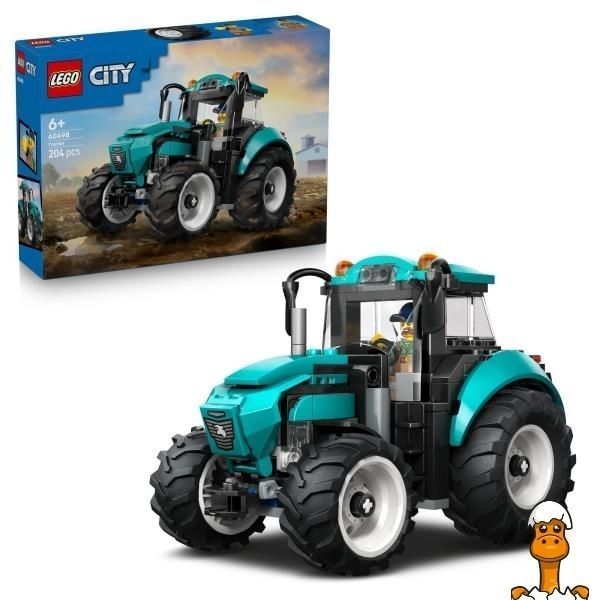 Мамалюк - Конструктор LEGO City Трактор 204 Деталі (60498) LEGO A4-60498