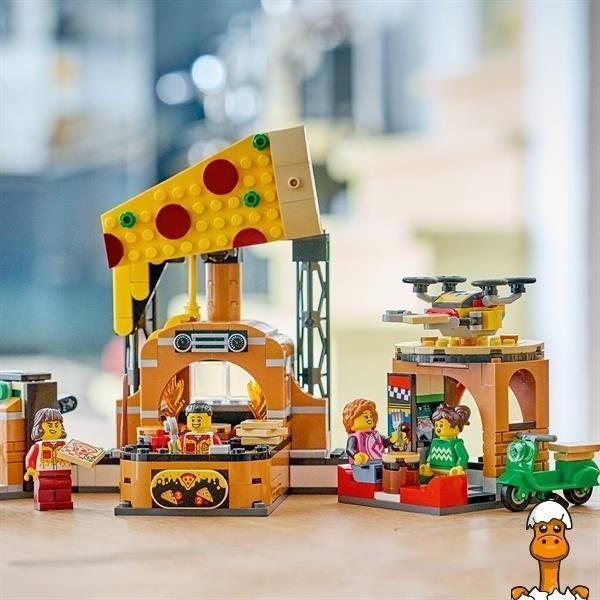 Мамалюк - Конструктор LEGO&reg; City Доставка піци з різними транспортними засобами 494 деталі (60496) LEGO A4-60496