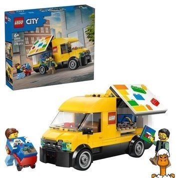 Мамалюк - Конструктор LEGO City Фургон LEGO&reg; 276 Деталей (60500) LEGO A4-60500