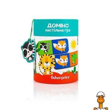 Мамалюк - Настільна гра Fisher Price Доміно Звірята (VT2910-03) Fisher-Price Fisher-Price A4-VT2910-03