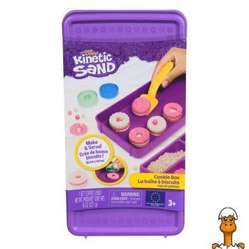 Мамалюк - Набір кінетичного піску Kinetic Sand Кольорове печиво з аксесуарами (71678) Kinetic Sand A4-71678