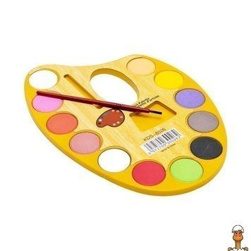 Мамалюк - Сухая акварель 12 цветов оранжевая Bambi Bambi RT2-94283-ORANGE