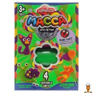 Мамалюк - Детский набор для лепки 4 цвета Danko Toys Danko Toys RT2-MMD-02-03
