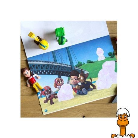 Мамалюк - Альбом з наклейками Щенячий патруль 2 листи з наклейками Ranok Creative Ranok Creative RT2-10192004