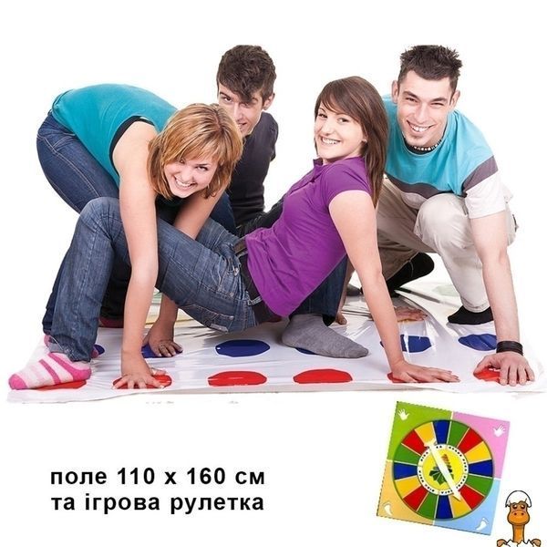 Мамалюк - Настільна гра Твістер з рулеткою Енергія Плюс енергія Плюс RT2-85297