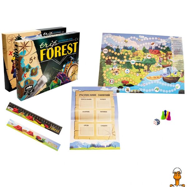 Настольная игра-бродилка "trip forest", рус., от 5 лет, Strateg RT2-30553 фото