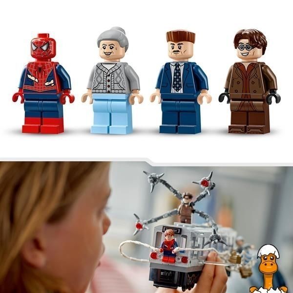 Мамалюк - Конструктор LEGO Super Heroes Людина-павук проти Дока Ока Сцена в метро 393 деталі (76321) LEGO A4-76321