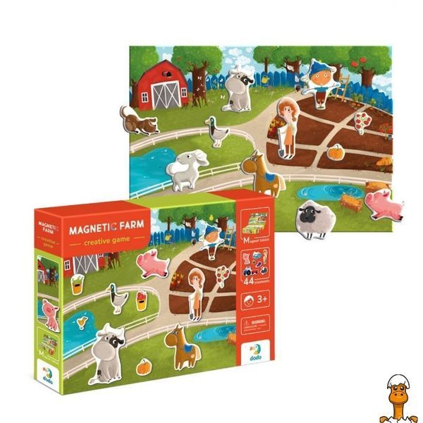 Мамалюк - Магнитная развивающая игра Ферма для детей DoDo Toys DoDo Toys RT2-200206