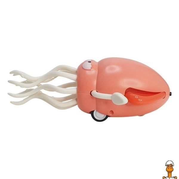 Мамалюк - Інтерактивна іграшка Танцюючий кальмар 158-21C(Pink) рожевий Bambi Bambi RT2-158-21C-PINK