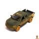 Інерційна дитяча модель машинки пікап Ford F-150 SVT Raptor-Supercrew 1:46 зелена Kinsmart