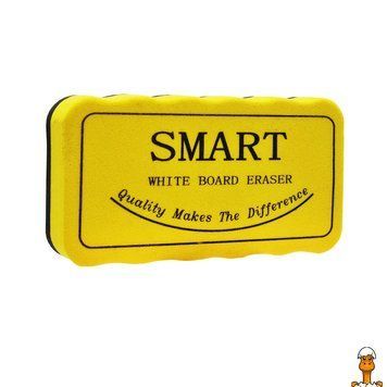 Мамалюк - Губка магнітна для дошки 10,5х5х2 см жовта COLOR-IT COLOR-IT RT2-Т29-YELLOW