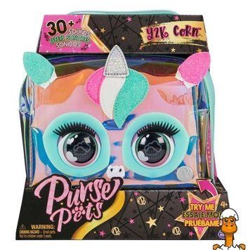 Мамалюк - Інтерактивна сумочка Purse Pets Єдиноріг (SM26700/8729) Purse Pets A4-SM26700-8729