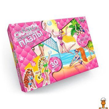 Мамалюк - Пазли дитячі максі Волейбол 30 елементів Danko Toys Danko Toys RT2-MX30-06-05