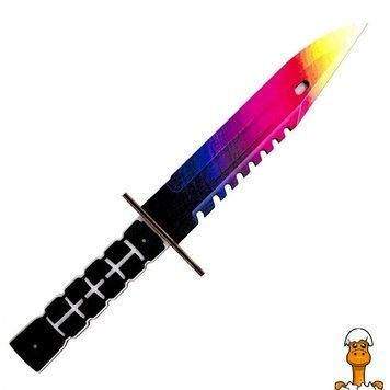 Мамалюк - Дерев'яний сувенірний ніж M9 Bayonet Twilight Сувенір-декор Сувенір-декор RT2-M9-TW