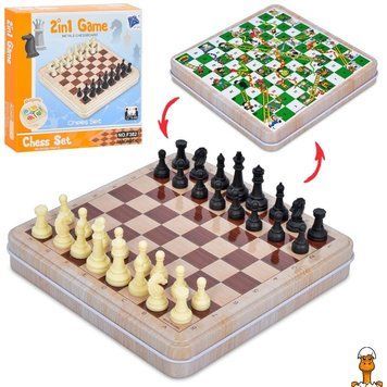Мамалюк - Магнитные шахматы с игрой Змейки-лестницы 2 в 1 Bambi Bambi RT2-F389