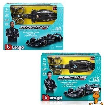 Мамалюк - Авто-конструктор - MERCEDES-AMG F1 W14 PERFORMANCE (1:24) (18-28510) Bburago Bburago A4-18-28510