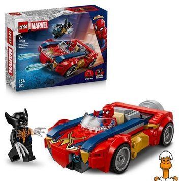 Мамалюк - Конструктор LEGO Super Heroes Marvel Автомобиль Человека-паука vs. Отравленный Росомаха 134 Детали ( 76336 ) LEGO A4-76336
