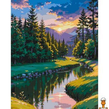Мамалюк - Картина за номерами На світанку 40x50 см Art Craft Art Craft RT2-11038-AC