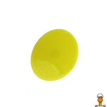 Мамалюк - Силіконова мочалка для купання новонароджених Mega Zayka Mega Zayka RT2-MGZ-0923-YELLOW