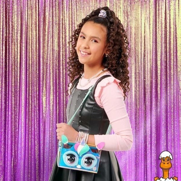 Мамалюк - Інтерактивна сумочка Purse Pets Єдиноріг (SM26700/8729) Purse Pets A4-SM26700-8729