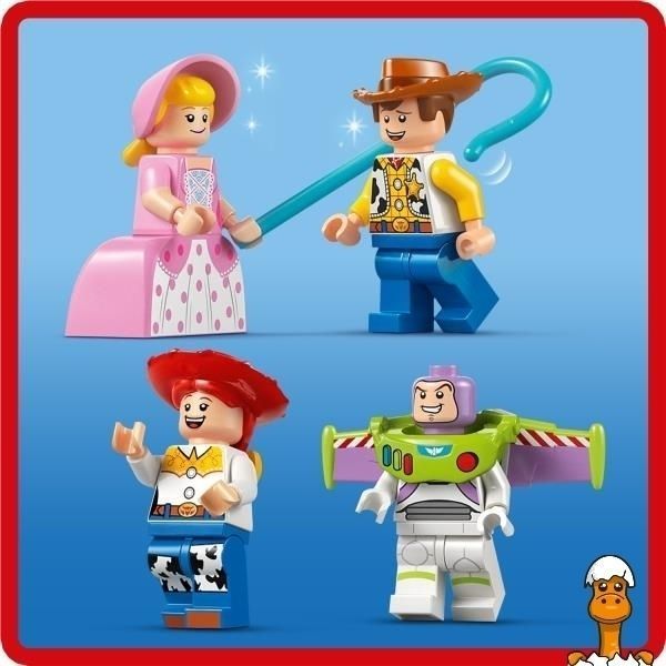 Мамалюк - Конструктор LEGO Disney и Pixar Празднование из Истории игрушек поезд и авто для гонки 206 деталей (43264) LEGO A4-43264