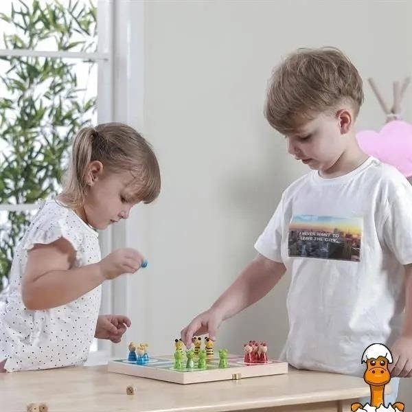 Мамалюк - Настольная игра Viga Toys Лудо (50064) Viga Toys A4-50064