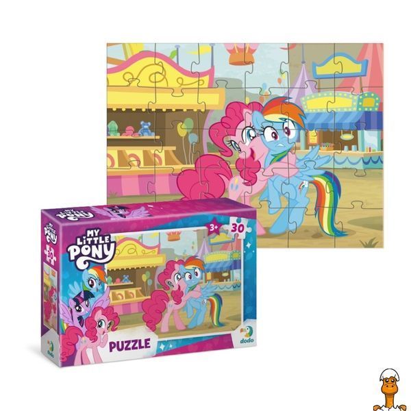 Мамалюк - Детский пазл My Little Pony Парк аттракционов 30 элементов DoDo Toys DoDo Toys RT2-200683