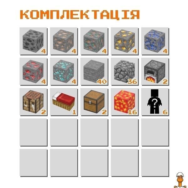 Мамалюк - Магнітний конструктор Майнкрафт Дослідження печери з 128 блоків Mindcraft Mindcraft M5-MC-033